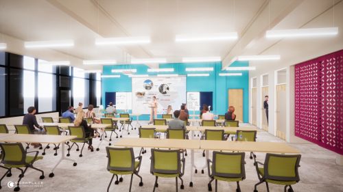Meeting room space at the Cabarrus Center