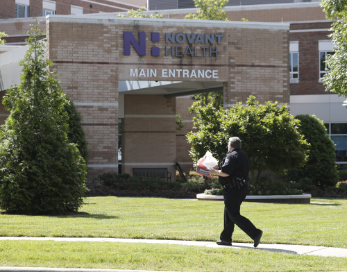 Delivery to Novant Health Main Entrance