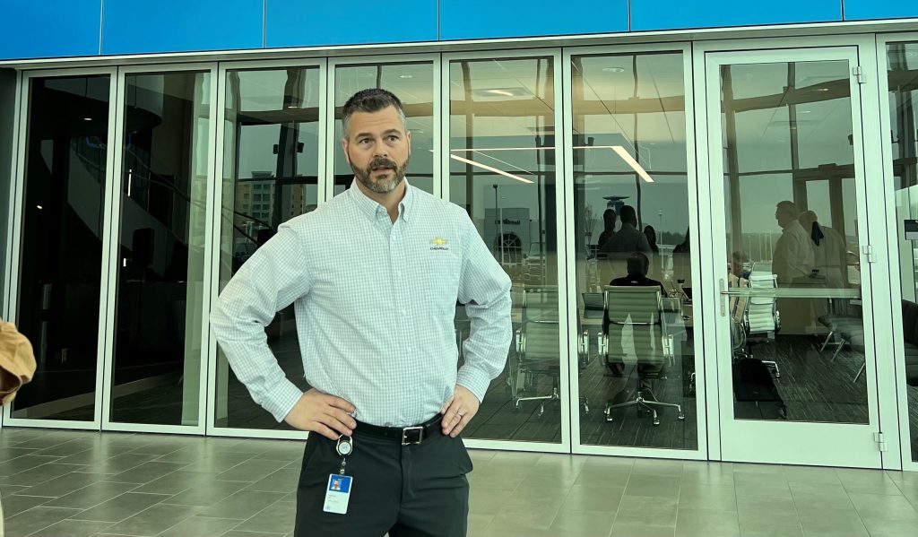 GM Motorsports Technical Center Operations Manager, Matthew Dix