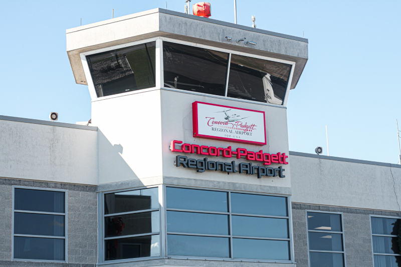 Concord-Padgett Regional Airport traffic control tower