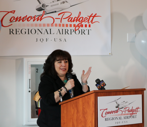 speaker at Concord-Padgett Regional Airport