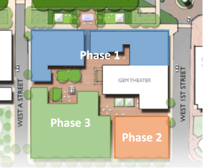 Downtown Block One map