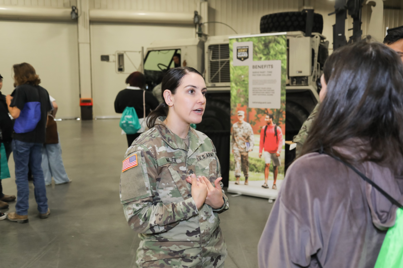 C4 Day 2025: US Army booth