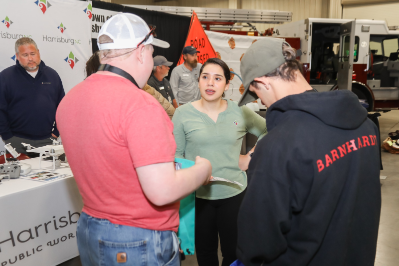 Town of Harrisburg booth