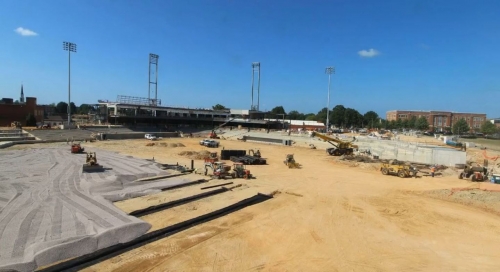 Revitalization Updates: Kannapolis Cannon Ballers stadium construction