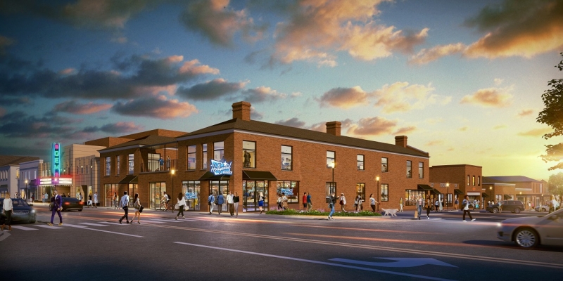 Revitalization Updates: new eatery and townhomes